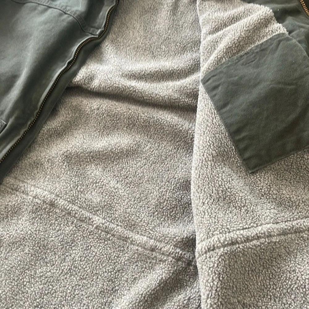 Carhartt  RN # C61 Green Coat Jacket Size 2XL Tall cotton Duck 14806 - Picture 7 of 16